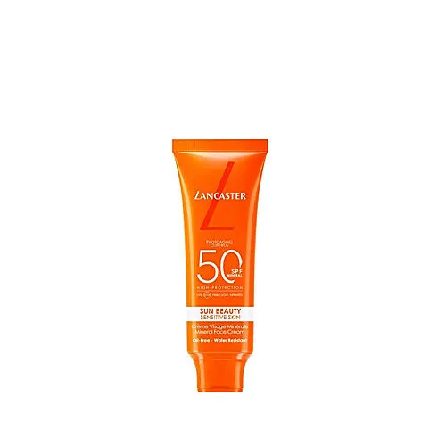 Lancaster Sun Beauty Sensitive Mineral Face Cream SPF50 50ml