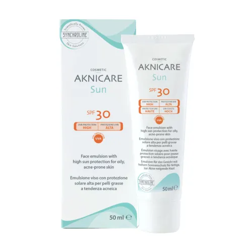 Synchroline Aknicare Sun Spf30 Güneş Kremi 50ml
