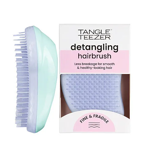 Tangle Teezer Original Fine Fragile İnce Telli ve Yıpranmış Saçlar İçin Mint-Lilac Saç Fırçası-Tarak