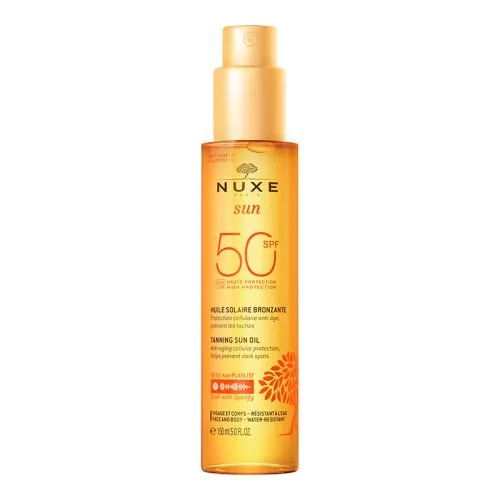 Nuxe Sun Huile Solaire Bronzlaştırıcı Yüz ve Vücut Yağı SPF50 150 ml