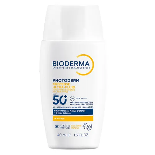 Bioderma Photoderm XDefense Spf50+ Tüm Cilt Tipleri İçin Renksiz Güneş Kremi 40 ml