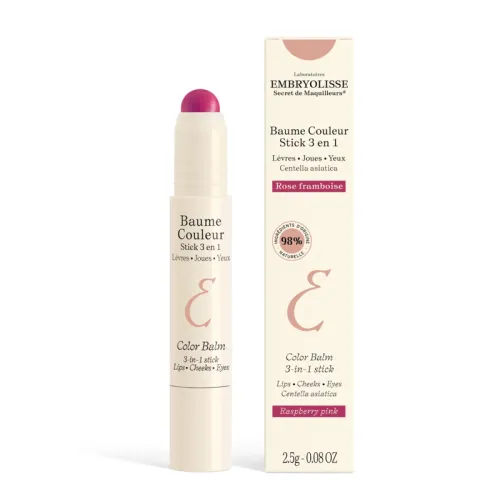 Embryolisse Color Balm 3'ü 1 Arada Stick Dudak Balsamı - Pink Raspberry 2.5 gr