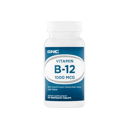 Gnc Vitamin B12 1000 mcg 100 Tablet