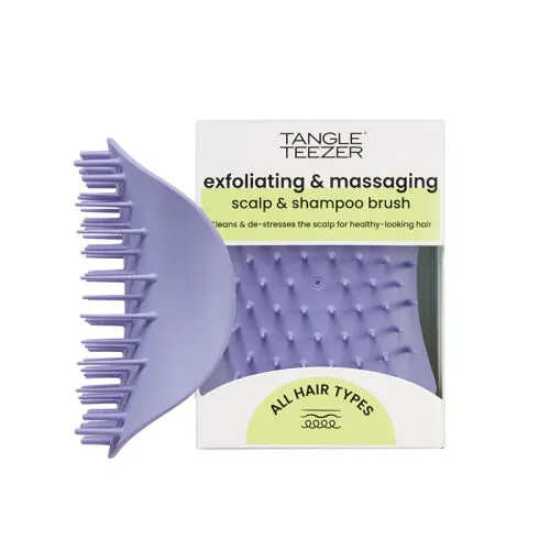 Tangle Teezer Scalp Brush Lilac Masaj ve Saç Fırçası-Tarak Islak Kullanım - Tüm Saç Tipleri