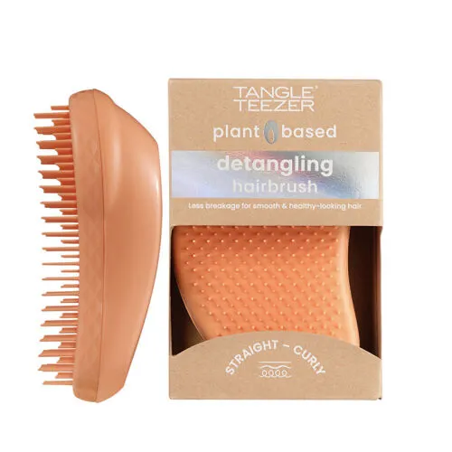Tangle Teezer Original Plant Brush Orange Düz ve Dalgalı Saçlar için Saç Fırçası-Tarak