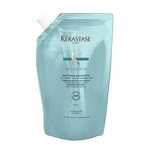 Kerastase Resistance Bain Force Architecte Zayıf Ve Yıpranmış Saçlar İçin Şampuan 500 ml - Refill