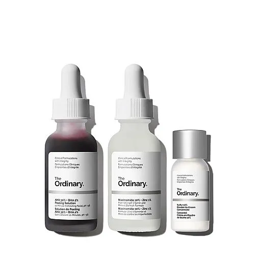 The Ordinary Sivilce ve Siyah Nokta Karşıtı Cilt Bakım SETİ