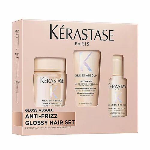 Kerastase Gloss Absolu Anti-Frizz Glossy Hair Set