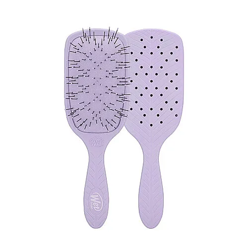 Wet Brush Go Green Paddle Detangler Kalın Telli Saçlar İçin Geniş Saç Fırçası - Lila