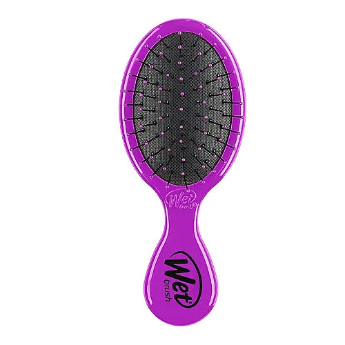 Wet Brush Mini Detangler Dolaşık Açıcı Saç Fırçası Mor